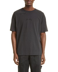 Stone Island Abstract Print Marina Cotton T Shirt In Black At Nordstrom