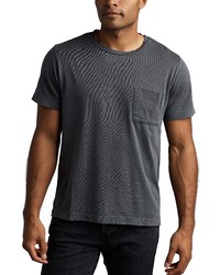 Rowan Asher Cotton Pocket T Shirt In Faded Black At Nordstrom