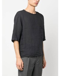 Barena Chest Pocket Linenflax T Shirt