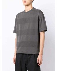 Emporio Armani Faint Stripe Short Sleeve T Shirt