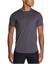 CUTS CLOTHING Fit Crewneck Cotton Blend T Shirt In Cast Iron At Nordstrom