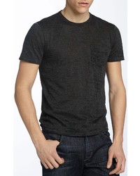 John Varvatos Star USA Fit T Shirt In Charcoal Heather At Nordstrom