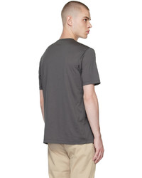 Sunspel Gray Classic T Shirt