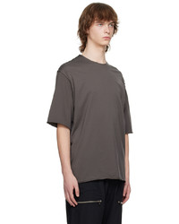 Attachment Gray Raw Edge T Shirt