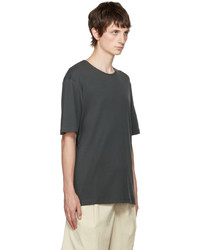 Lemaire Gray Ribbed T Shirt