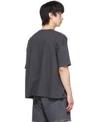 Kuro Grey Cotton T Shirt