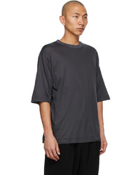 N. Hoolywood Grey Half Sleeve T Shirt
