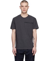 Alexander McQueen Grey Jersey T Shirt