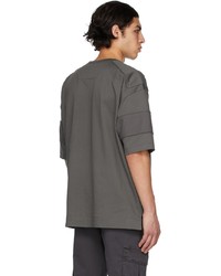 Juun.J Grey Patch T Shirt