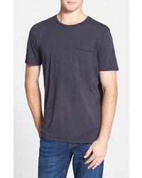 Groceries Hemp Organic Cotton Raw Edge Pocket T Shirt