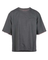 Sacai Layered Zip T Shirt