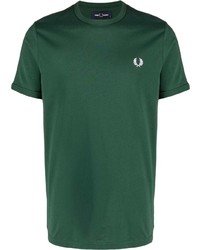 Fred Perry Logo Embroidered T Shirt