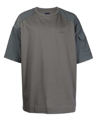 Juun.J Logo Print Cotton T Shirt
