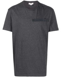 Alexander McQueen Logo Tape Short Sleeve T Shirt