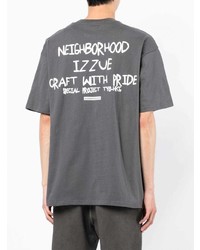 Izzue Nbhd Logo Print T Shirt