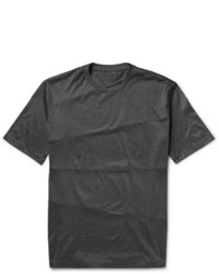 Lanvin Panelled Cotton Jersey T Shirt