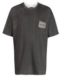 Izzue Patch Detail Short Sleeve T Shirt