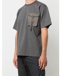 White Mountaineering Pocket Detail Short Sleeved T Shirt