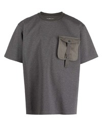 White Mountaineering Pocket Detail Short Sleeved T Shirt