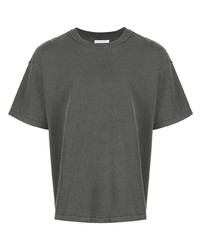 John Elliott Reversed Cropped Cotton T Shirt