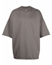 Rick Owens Round Neck Oversized T Shirt