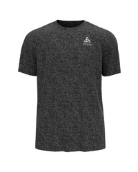 Odlo Run Easy T Shirt In Grey Melange At Nordstrom