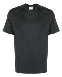 Courrèges Stonewashed Short Sleeve T Shirt
