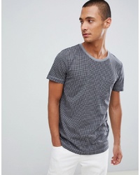 Tom Tailor T Shirt In Grey With Puppytooth