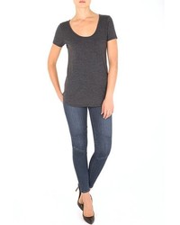 AG Jeans The Wren Pocket Tee Charcoal
