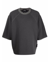 Stone Island Shadow Project Wide Sleeved Stitched T Shirt