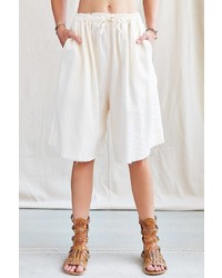 Urban Outfitters Urban Renewal Remade Linen Culotte Short