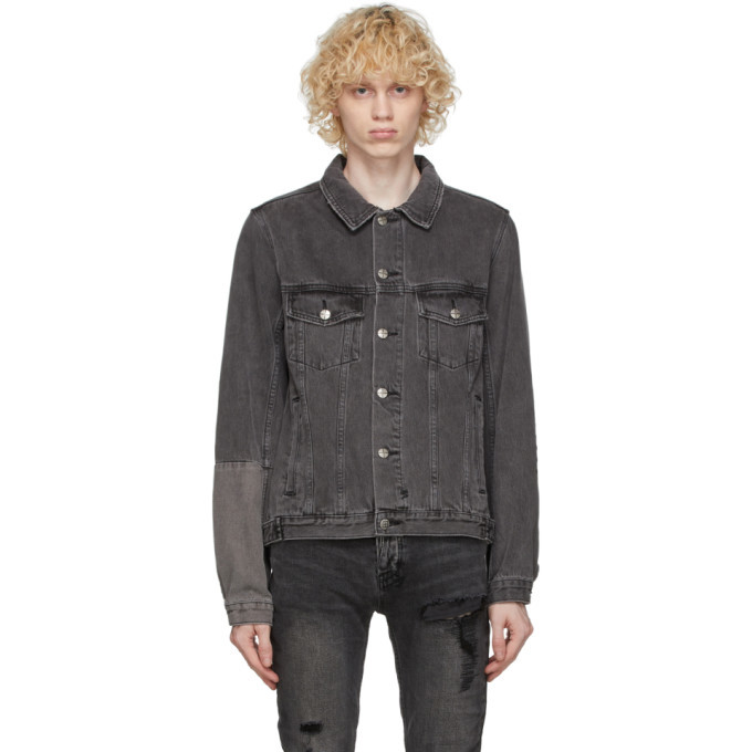 DYNAMO DENIM JACKET NO COLLAR