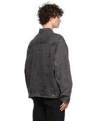 We11done Black Denim Jacket