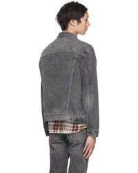 Levi's Gray Trucker Denim Jacket