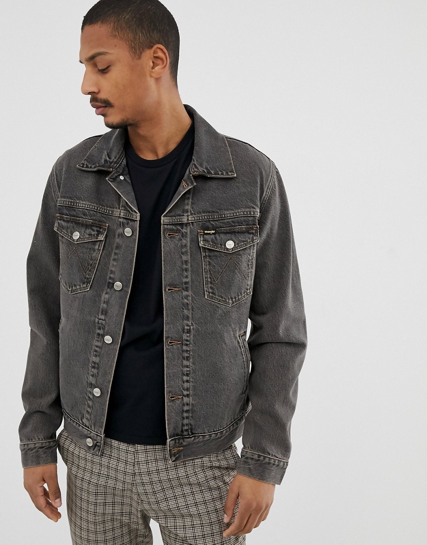 Grey Ombre Flap Pocket Button Front Denim Jacket – Wear.Style