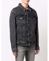 Calvin Klein Jeans Stretch Denim Button Up Jacket