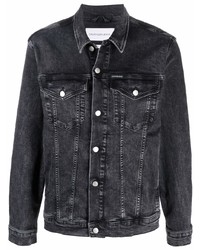 Calvin Klein Jeans Stretch Denim Button Up Jacket