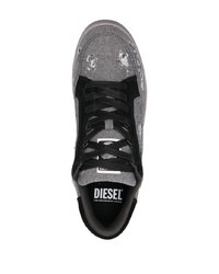 Diesel S Sinna Denim Low Top Sneakers