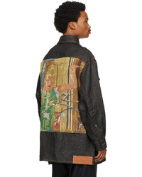 Loewe Black Paul Cadmus Tapestry Shirt