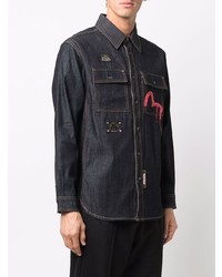 Evisu Button Down Denim Shirt