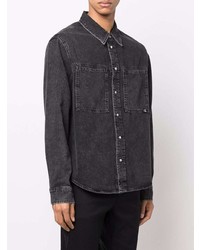 Calvin Klein Jeans Two Pocket Button Up Denim Shirt