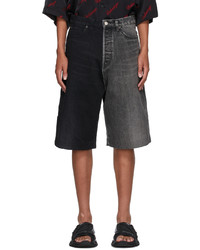 Balenciaga Black Grey 5050 Shorts