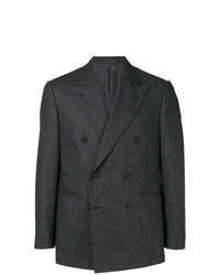 Caruso Double Breasted Fitted Blazer