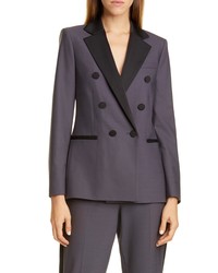 Tailored by Rebecca Taylor Double Breasted Gabardine Jacket