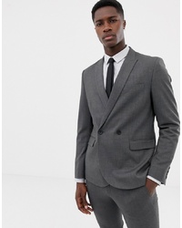 ONLY & SONS Double Breasted Suit Jacket