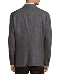 Brunello Cucinelli Long Sleeve Wool Blend Coat