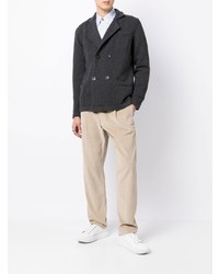 Doppiaa Double Breasted Knitted Blazer
