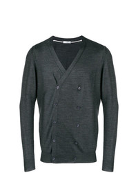 Paolo Pecora Double Breasted V Neck Cardigan