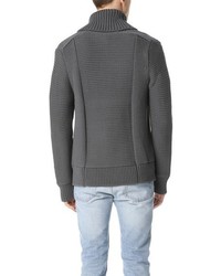 Vince Solid Double Breasted Cardigan