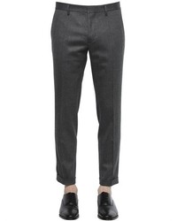DSQUARED2 165cm Tokyo Stretch Wool Flannel Pants